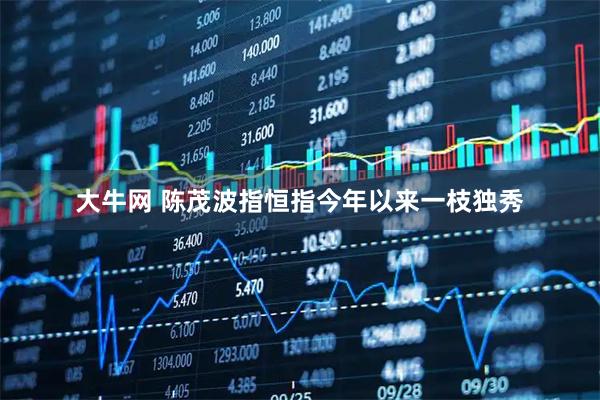 大牛网 陈茂波指恒指今年以来一枝独秀