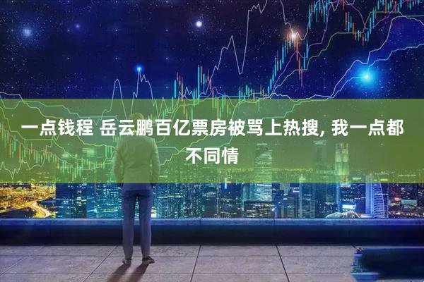 一点钱程 岳云鹏百亿票房被骂上热搜, 我一点都不同情